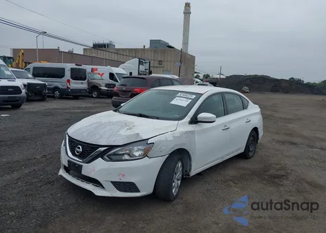 2017 Nissan Sentra S/Sv/Sr/Sl z USA, uszkodzony, nr VIN 3N1AB7AP1HY240083